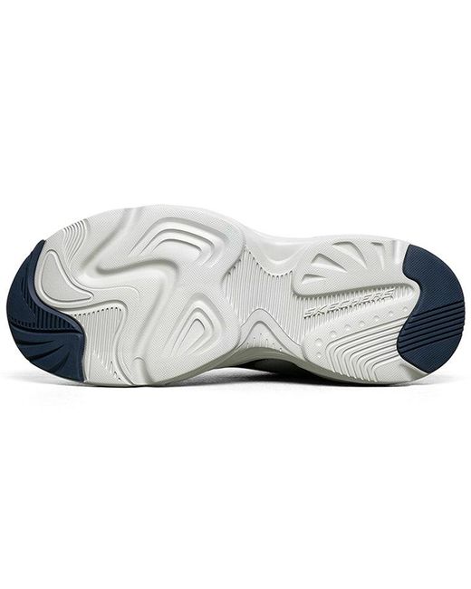 Skechers Blue Stamina Airy Low-Top Running Shoes for men