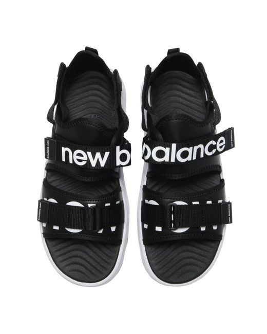 New Balance 750 V2 Sandals in Black | Lyst UK
