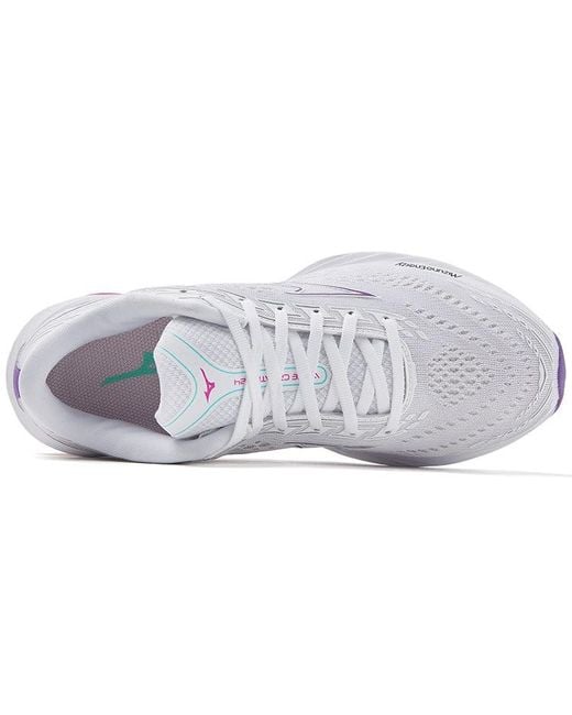 Mizuno White (Wmns) Wave Creation 24