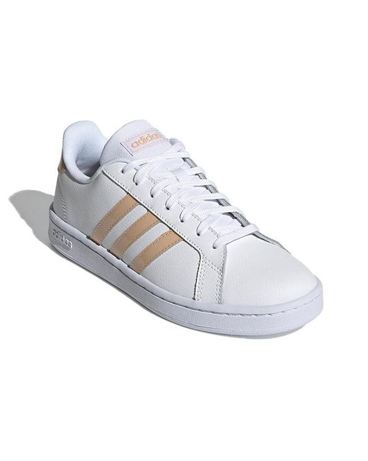 Adidas White (Wmns) Grand Court Halo Blush'