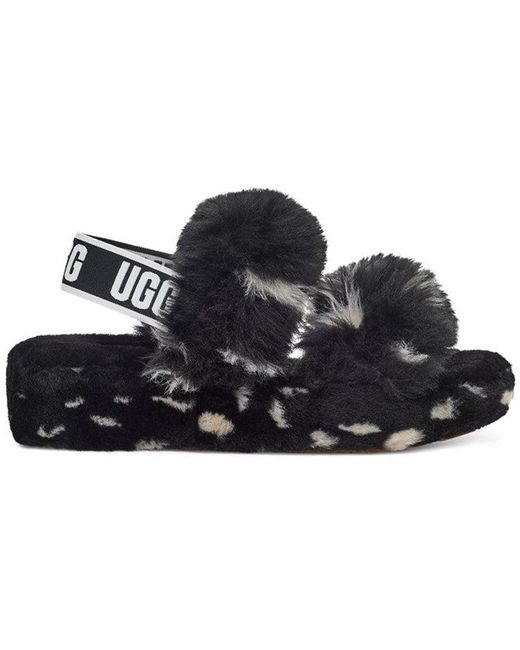 Ugg Black (Wmns) Oh Yeah Spots Sandals