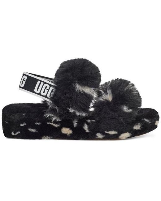 Ugg Black (Wmns) Oh Yeah Spots Sandals