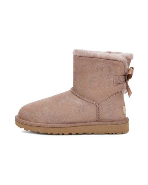 Ugg Brown (Wmns) Mini Bailey Bow Ii Shimmer
