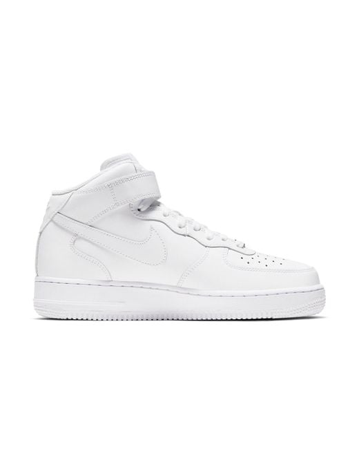 Nike White (Wmns) Air Force 1 '07 Mid 'Triple'