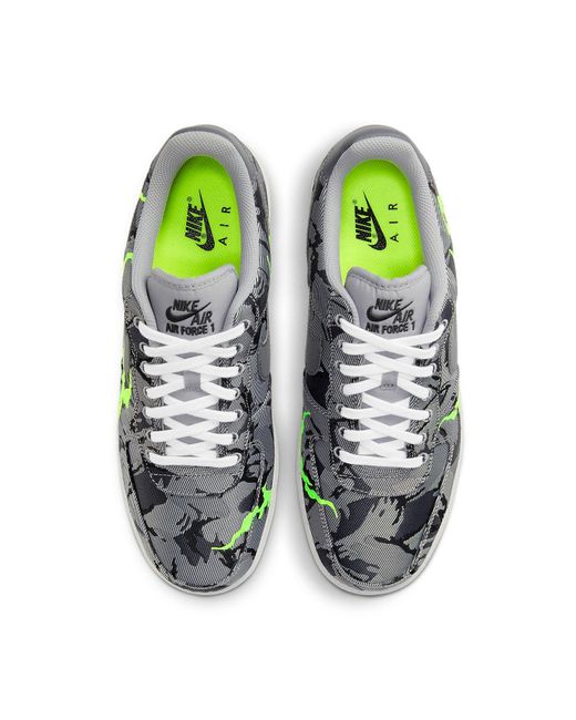 Nike Blue Air Force 1 '07 Lx Camo' for men