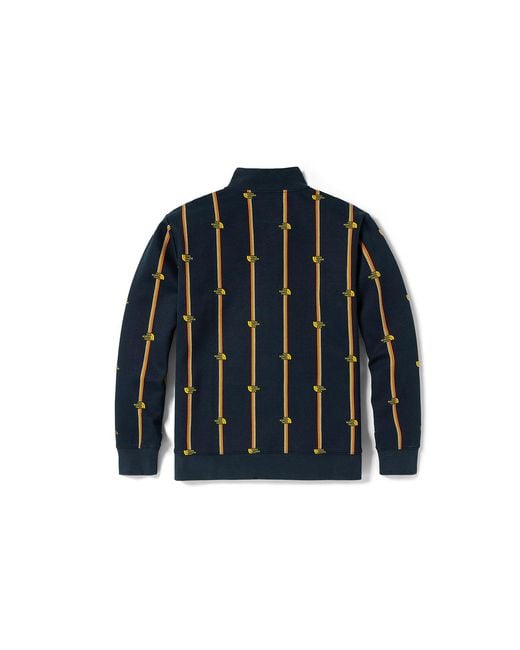 The North Face Blue Stripe Track Jacket for men