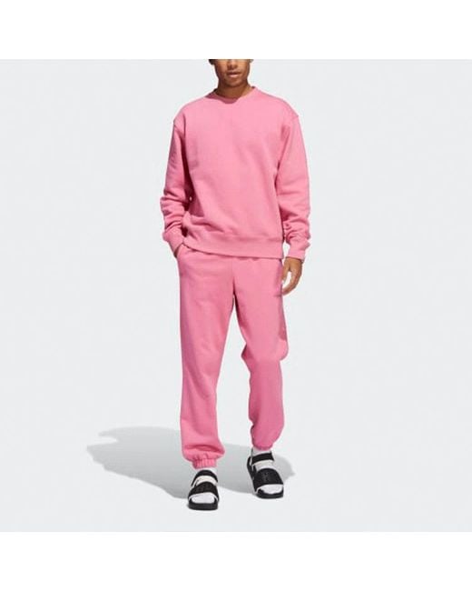 Adidas Pink X Pharrell Basic Sports Sweatshirt