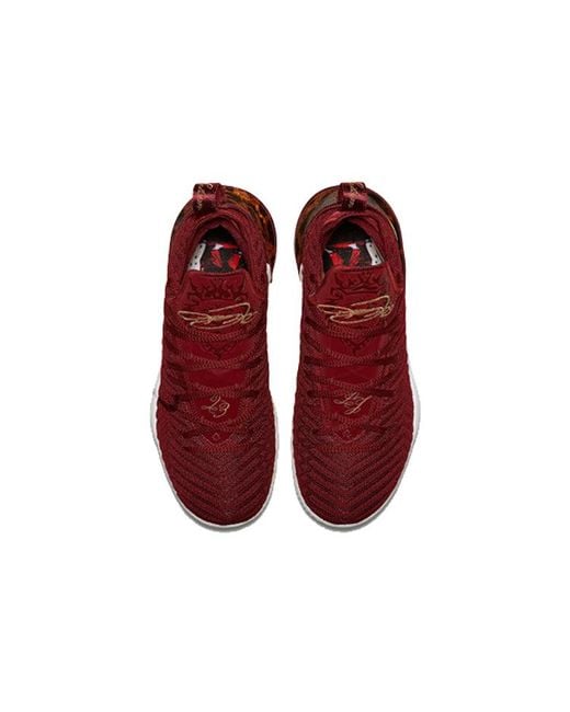 Nike Red Lebron 16 Ep 'King' for men