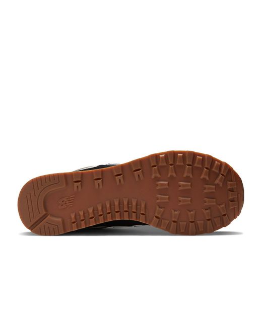 New Balance Black 574 True Camo Gum' for men
