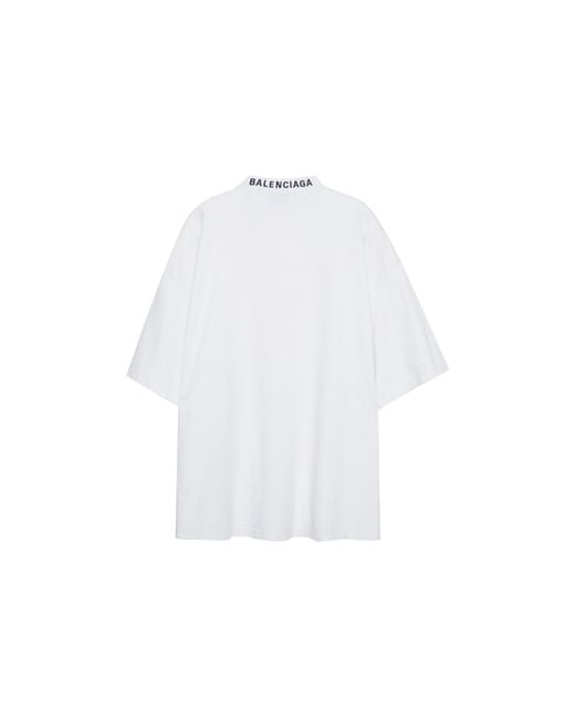 Balenciaga White I Love T-Shirt Large Fit