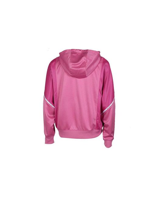 Nike Pink Sportswear Logo Printing Hooded Jacket Coat