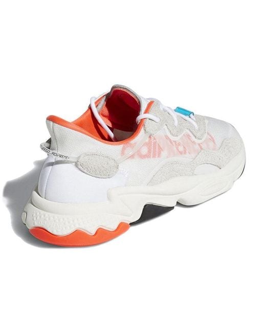 Adidas White Ozweego 'Solar' for men