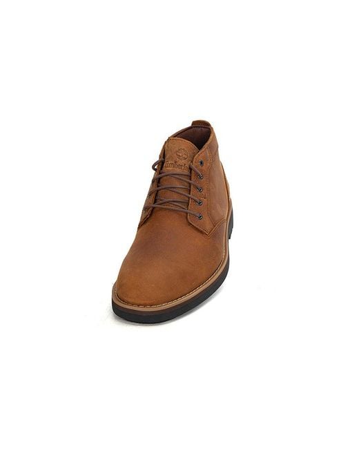 Timberland Brown Crestfield Waterproof Chukka Boot 'Rust' for men