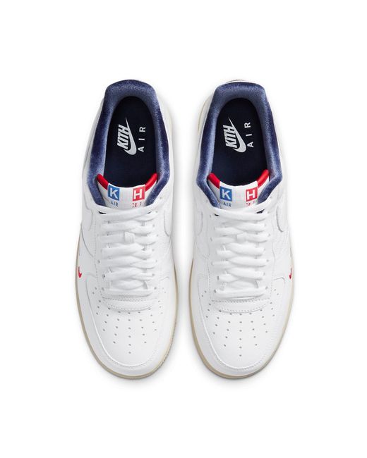 Nike White X Kith Air Force 1 Low 'France' for men