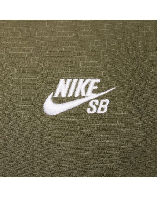 Nike Green Sb Skate Chore Jacket 'Federation Agnostic' for men