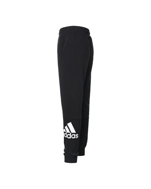 Adidas Black Stylish Knit Logo Bundle Feet Sports Long Pants for men