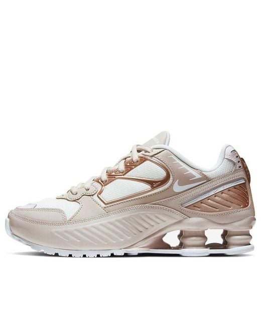Nike White (Wmns) Shox Enigma 'Desert Sand'