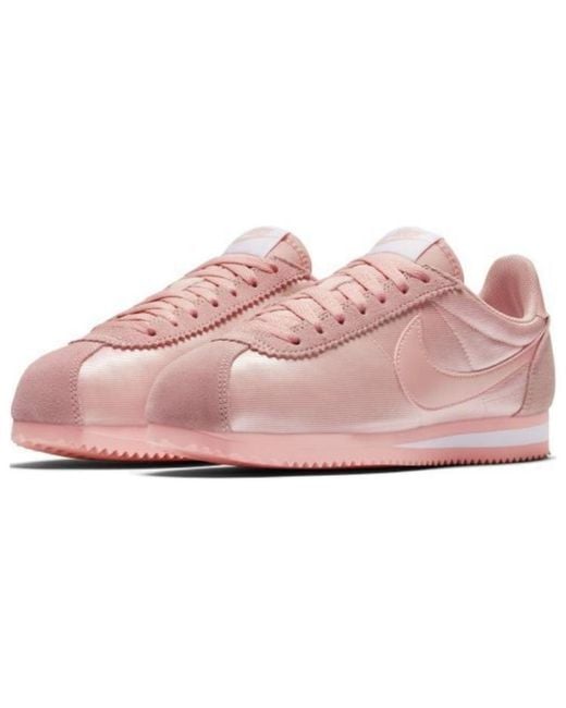 Nike Pink (Wmns) Classic Cortez Nylon 'Coral Stardust'