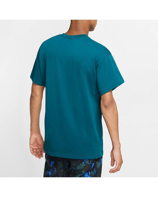 Nike Blue Acg Series Classic Logo Printing Casual Short Sleeve for men