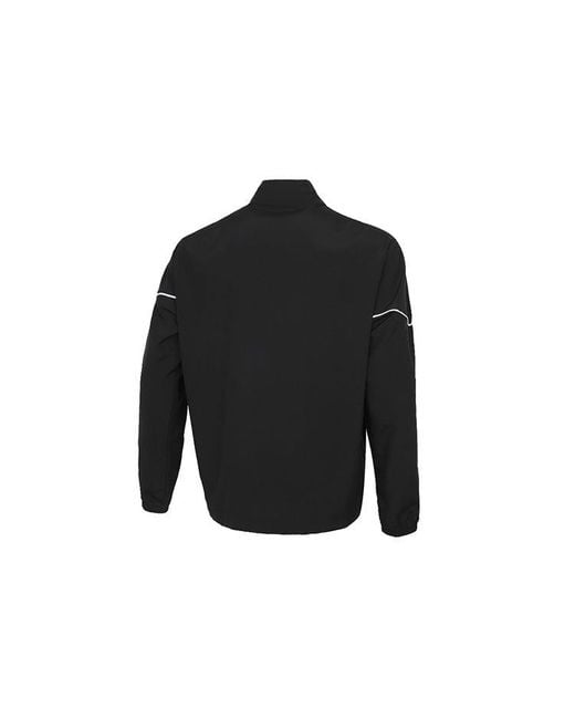 PUMA Black Team Rise Sideline Jacket for men