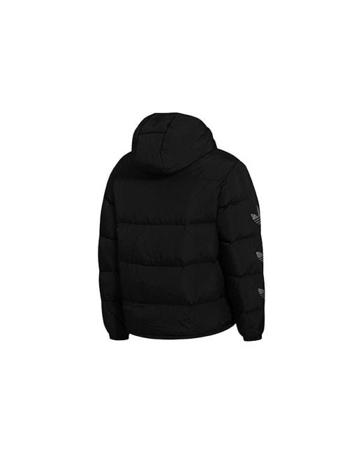Adidas Black Originals Stay Warm Athleisure Casual Sports Down Jacket for men