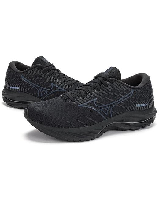 Mizuno Black Wave Rider 26 Dark Dark' for men
