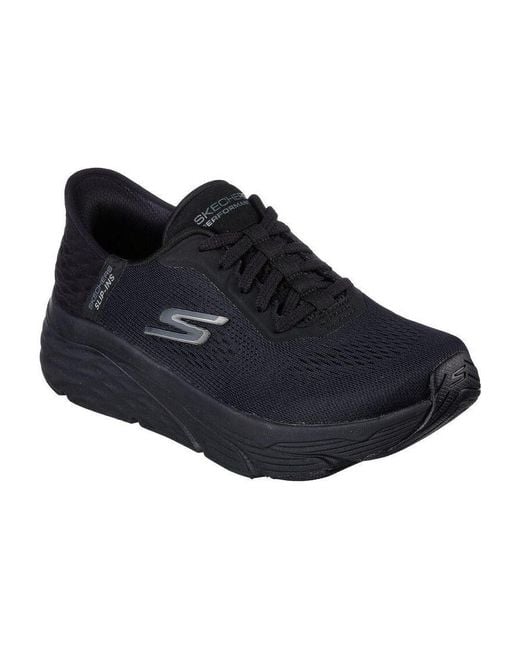 Skechers Black (Wmns) Max Cushioning Mystic Passion 'Triple'