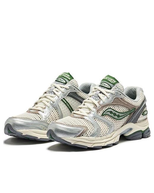 Saucony White Progrid Triumph 4 'Minted Ny' for men