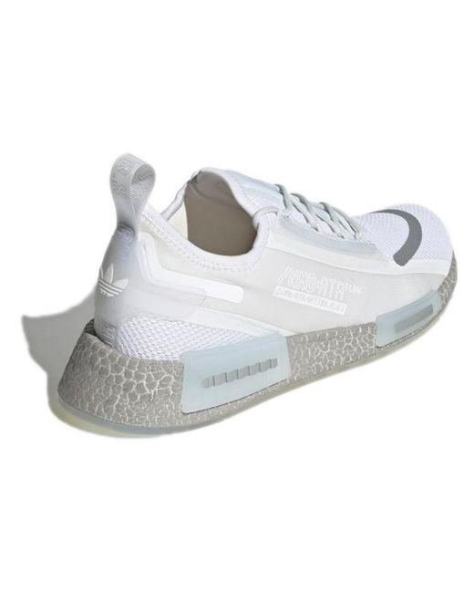 Adidas White Nmd_R1 Spectoo Metallic' for men