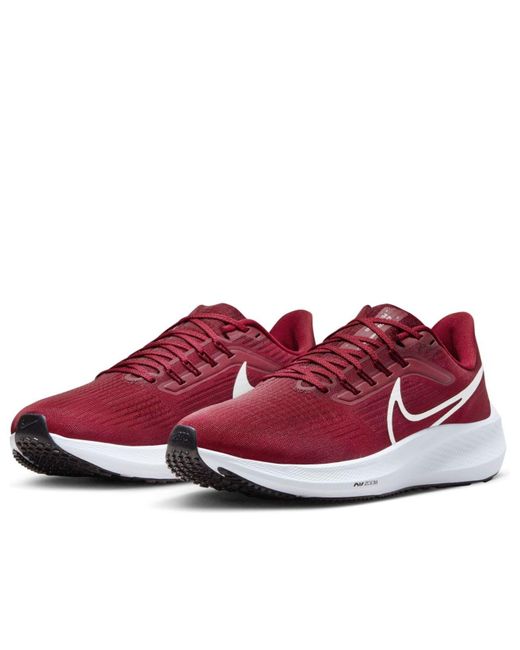 Nike Red Air Zoom Pegasus 39 'College Summit' for men