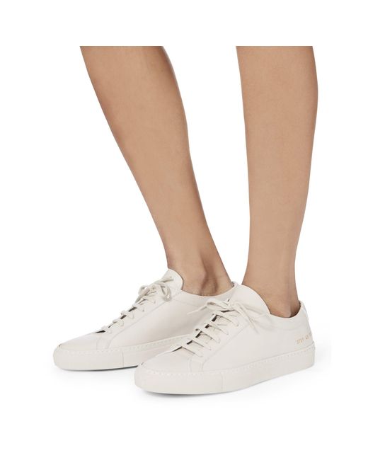 Common Projects White (Wmns) Achilles Low 'Carta'