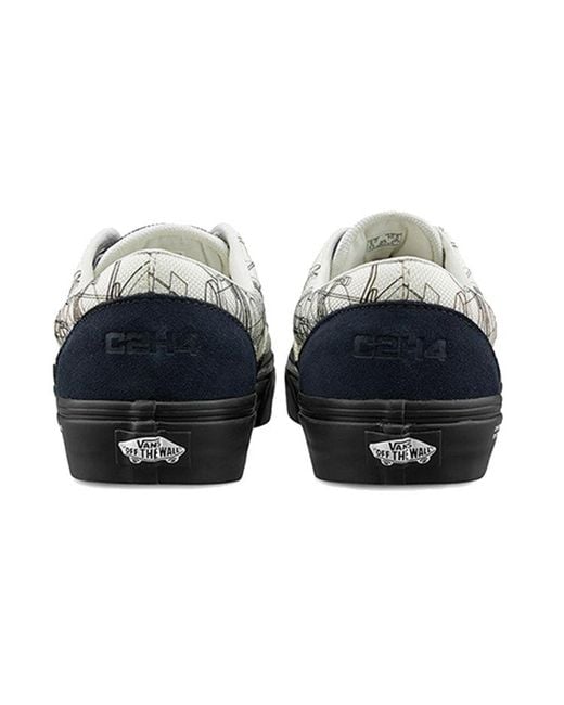 Vans Black C2H4 X Era 'Virtual Reality Alpha' for men
