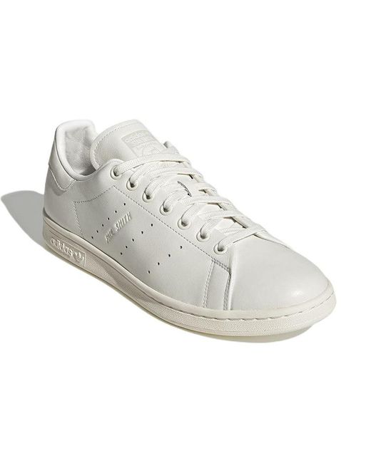 Adidas White Originals Stan Smith X Manchester United Shoes 'Cloud' for men