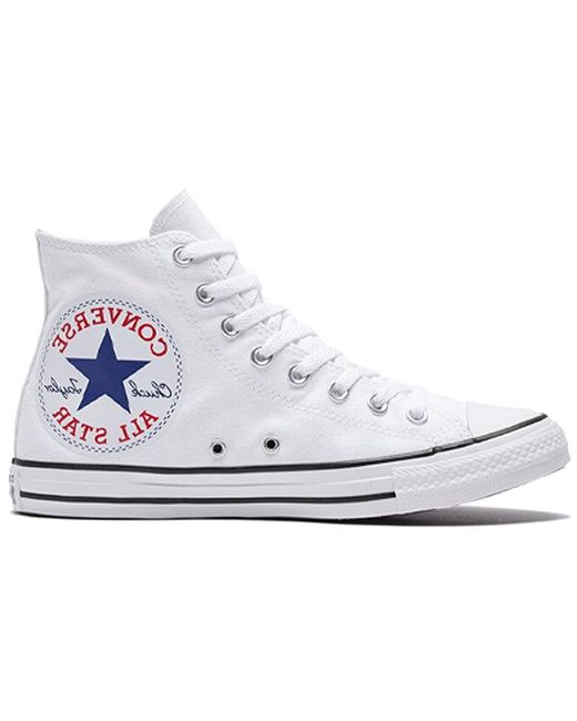 Converse White Chuck Taylor All Star High 'Oversized Logo' for men