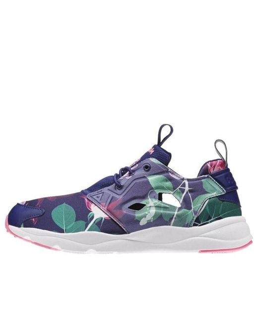 Reebok Blue (Wmns) Furylite Graphic 'Floral'
