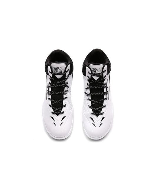 Anta White Basketball Sneakers for men