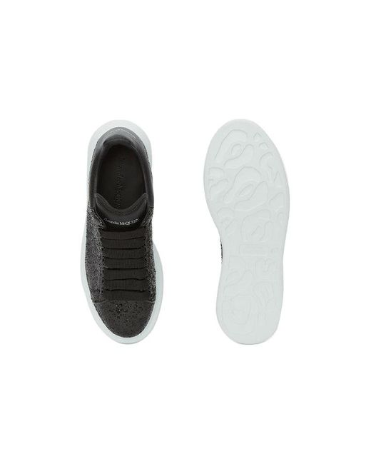 McQueen Black (Wmns) Oversized Sneaker Glitter
