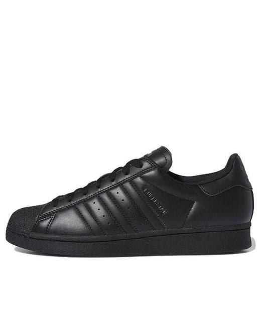 Adidas Black Originals Superstar Adv for men