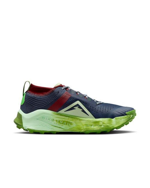 Nike Blue Zoomx Zegama Trail for men