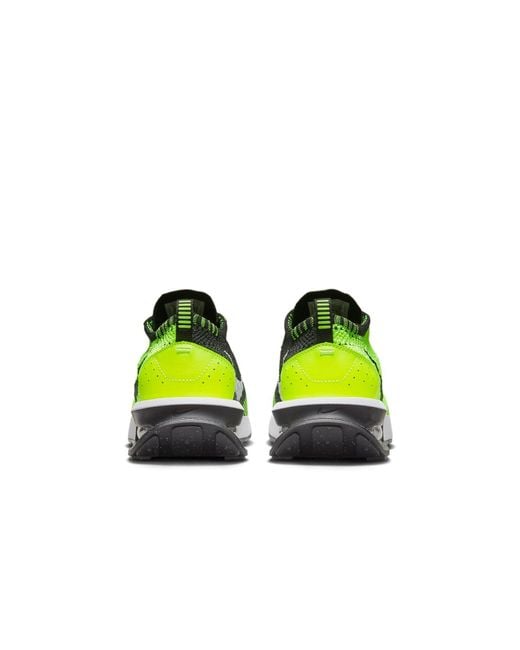 Nike Green Air Max Flyknit Racer 'Volt' for men
