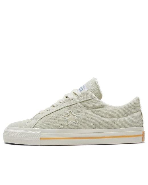 Converse White One Star Pro Low 'Denim' for men