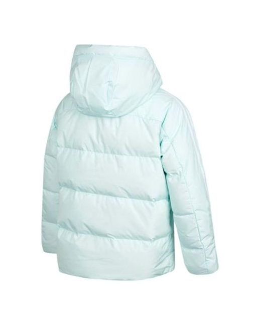 Adidas Blue (Wmns) Faux Suede Puffy Down Jacket Asia Sizing