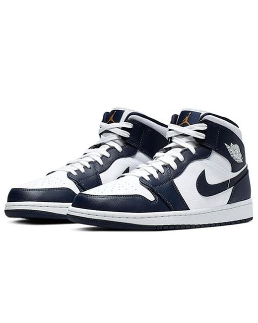 Nike Blue 1 Mid 'Obsidian' for men
