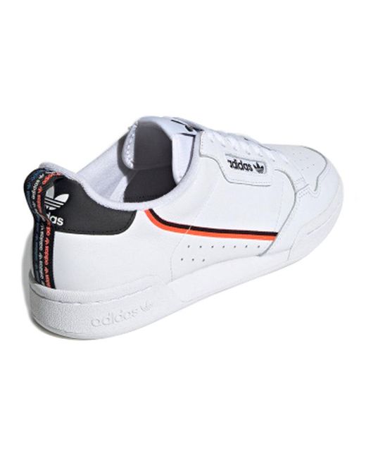 Adidas White Continental 80 Solar' for men