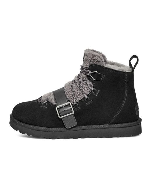 Ugg Black Dune Mini Shearling Boot for men