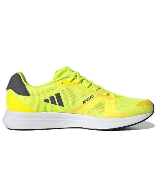 Adidas Yellow Adizero Rc 4 'Solar Night Metallic Beam' for men