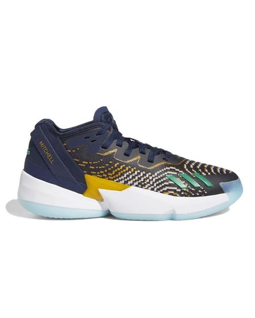 Adidas Blue D.O.N. Issue #4 'Utah Jazz' for men