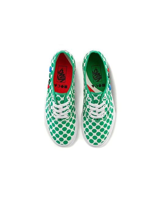 Vans Green Moca X Authentic 'Logo' for men