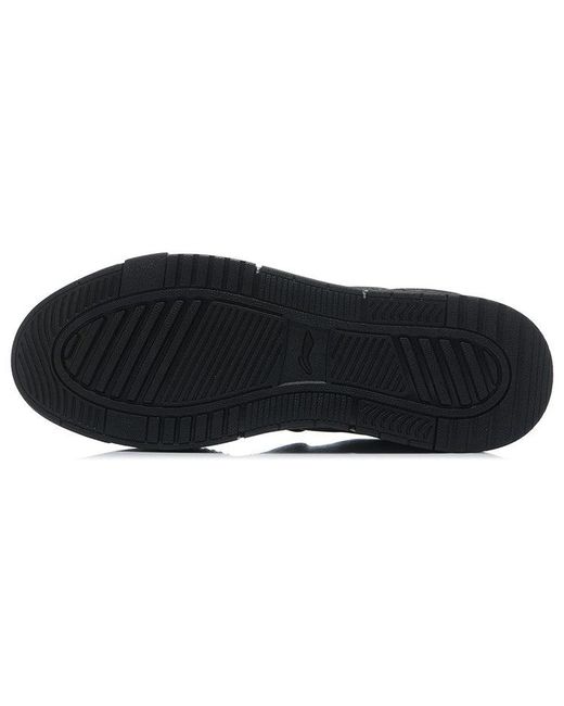 Li-ning Black Ace Low 'Triple' for men