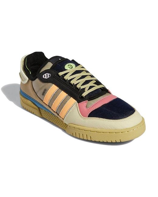 Adidas Brown X Bad Bunny Forum Powerphase 'Catch And Throw' for men